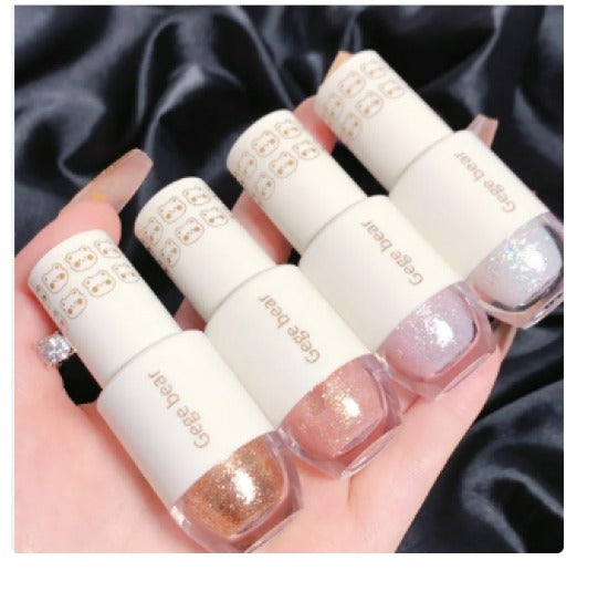 Kit de 4 Sombras Liquidas Gege Bear + Labial Moc092